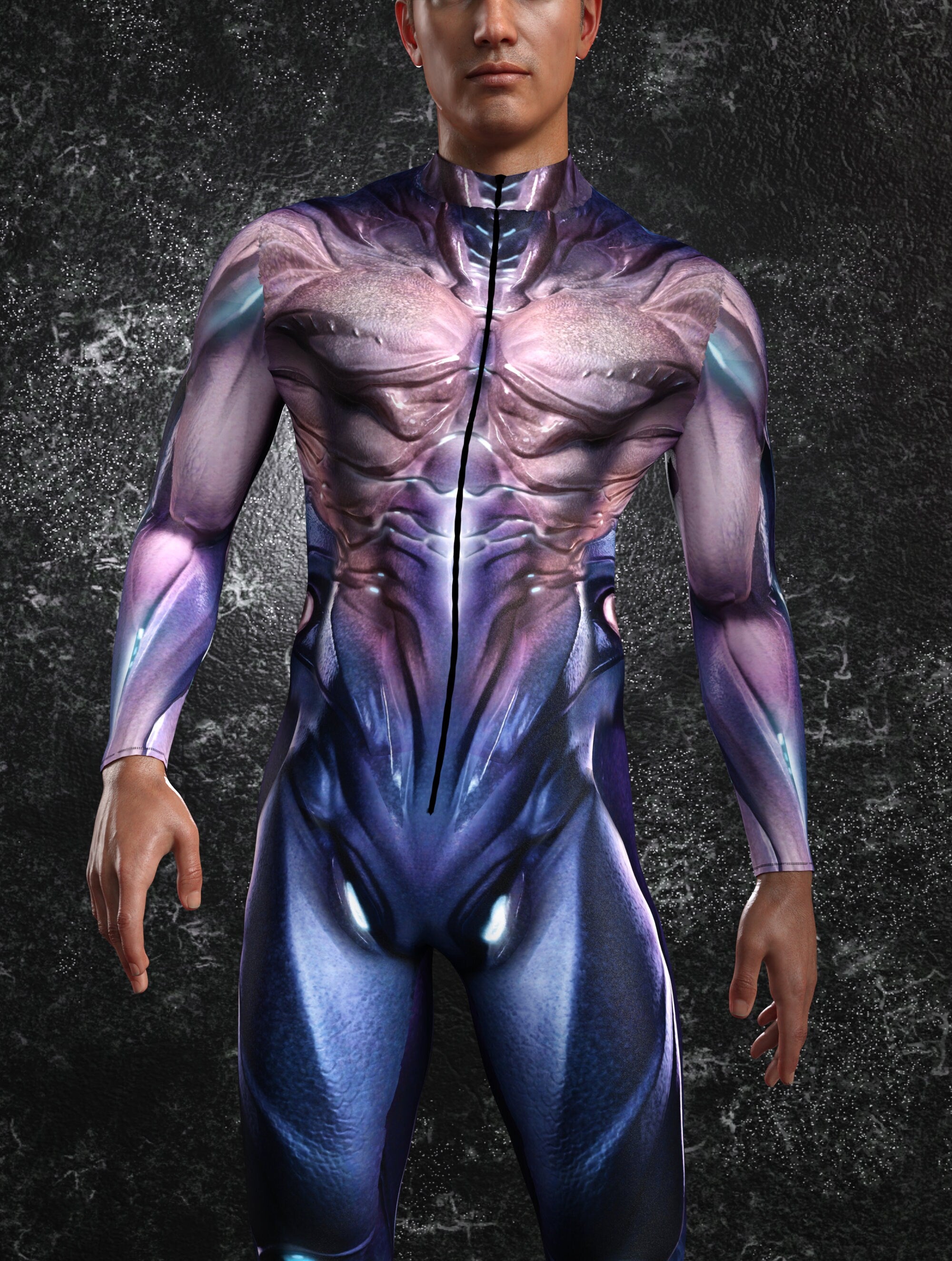 Bionic X Male Costume – CandyCatz