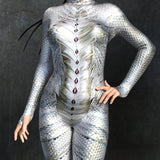Dragon Empress Silver Costume