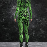 Maze Green Costume