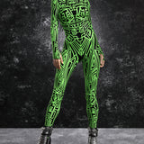 Maze Green Costume