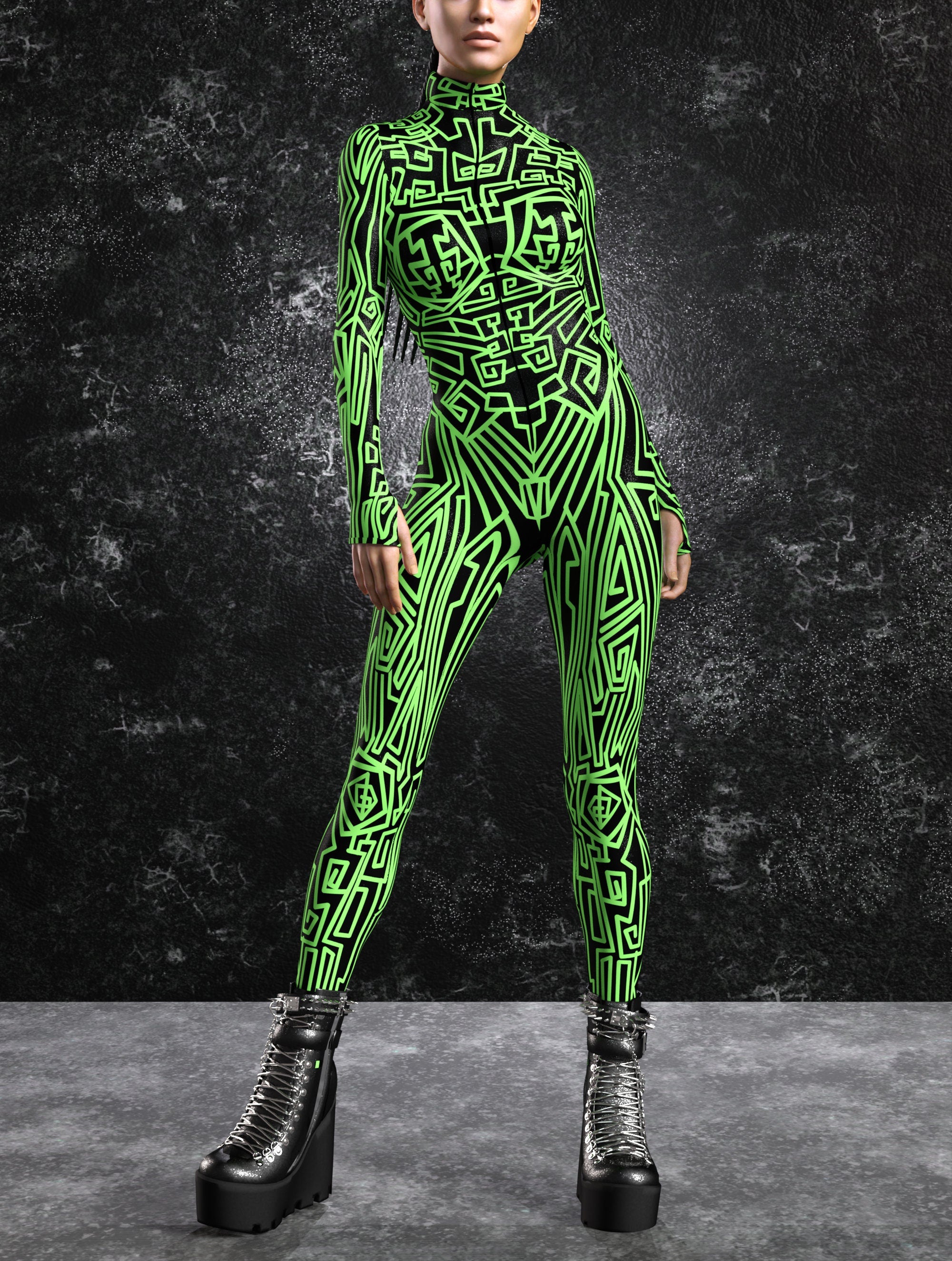 Maze Green Costume 2