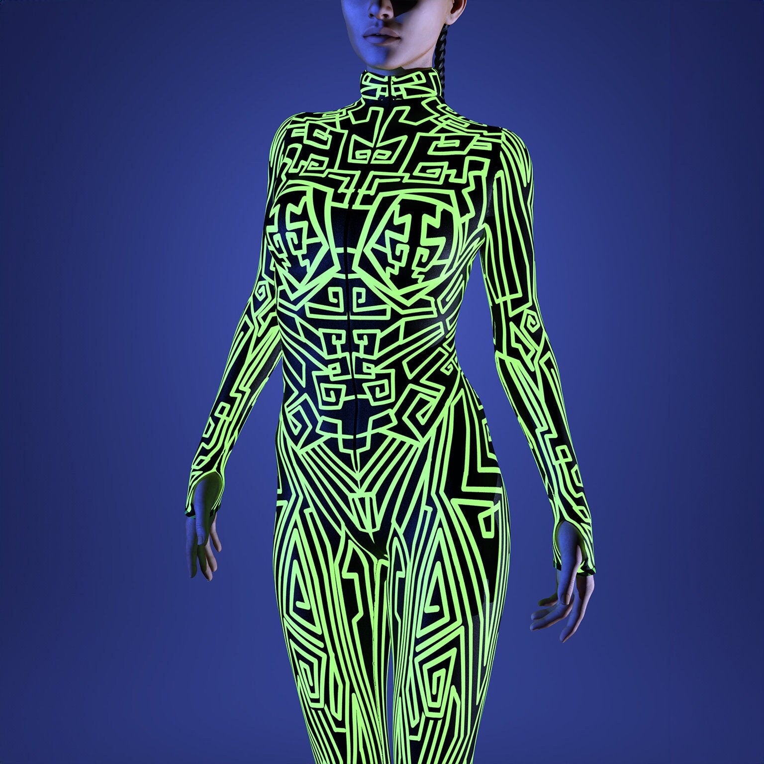 Maze Green Costume 1