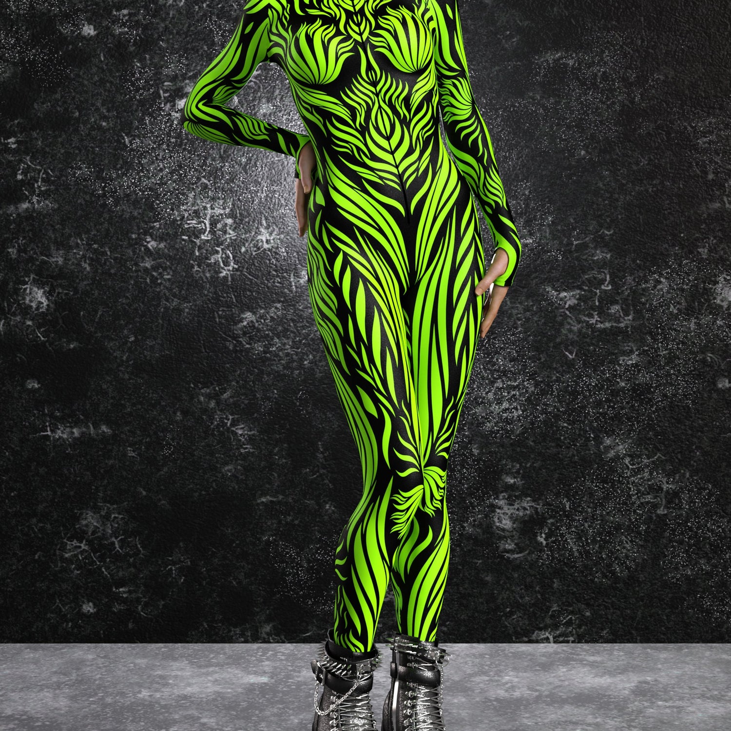 Venus Trap Green Costume Green