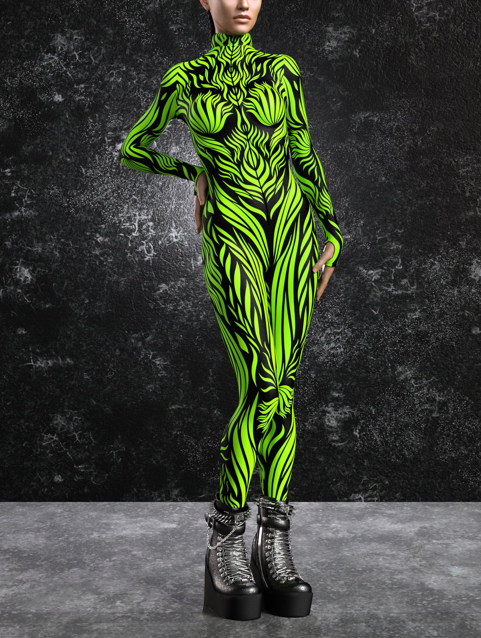 Venus Trap Green Costume 2