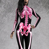 Cotton Candy Skeleton Bodysuit