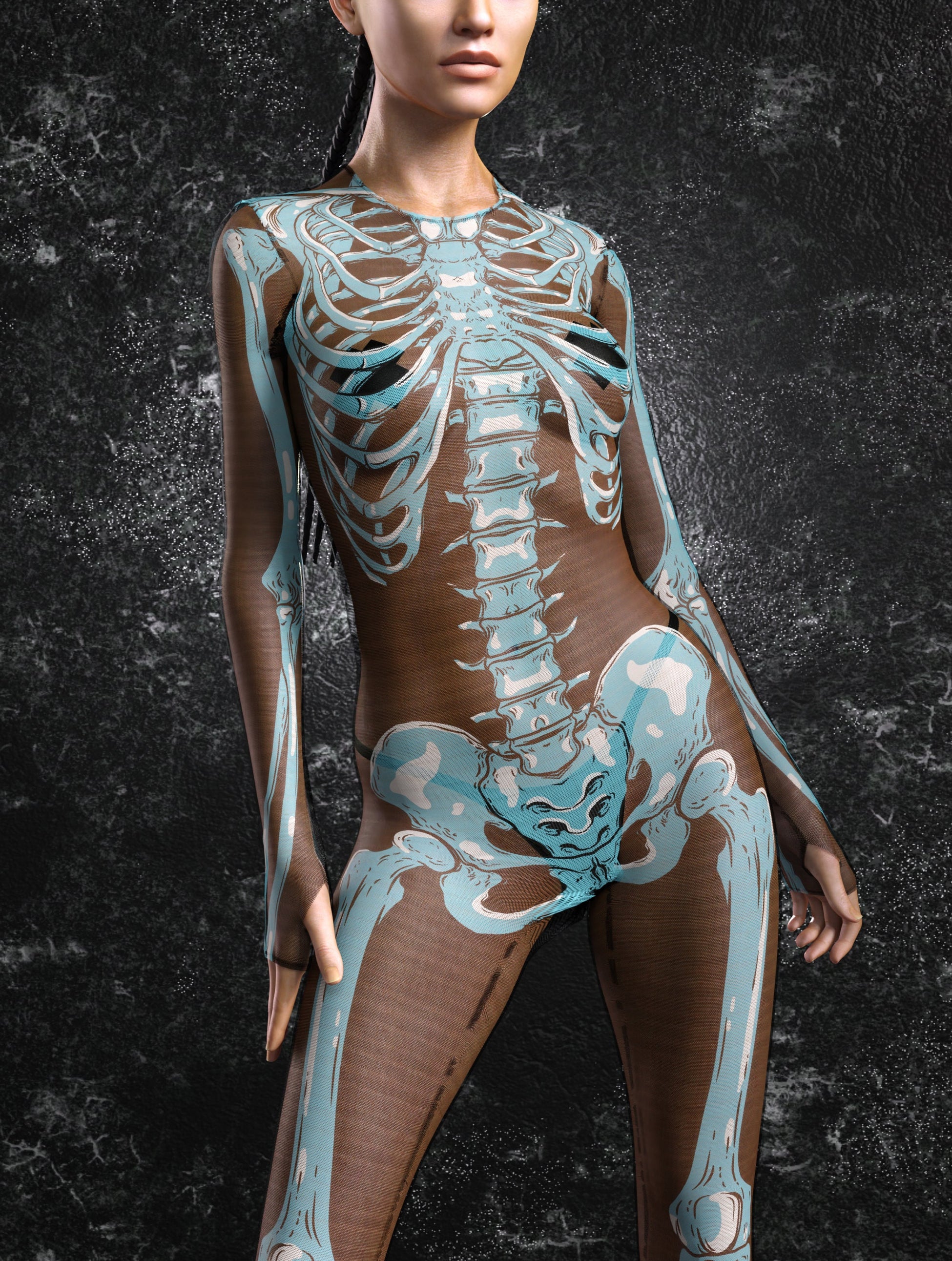 Bicker Bones Mesh Costume 2