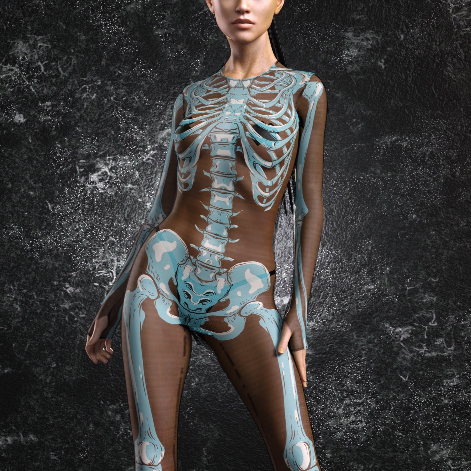 Bicker Bones Mesh Costume 1