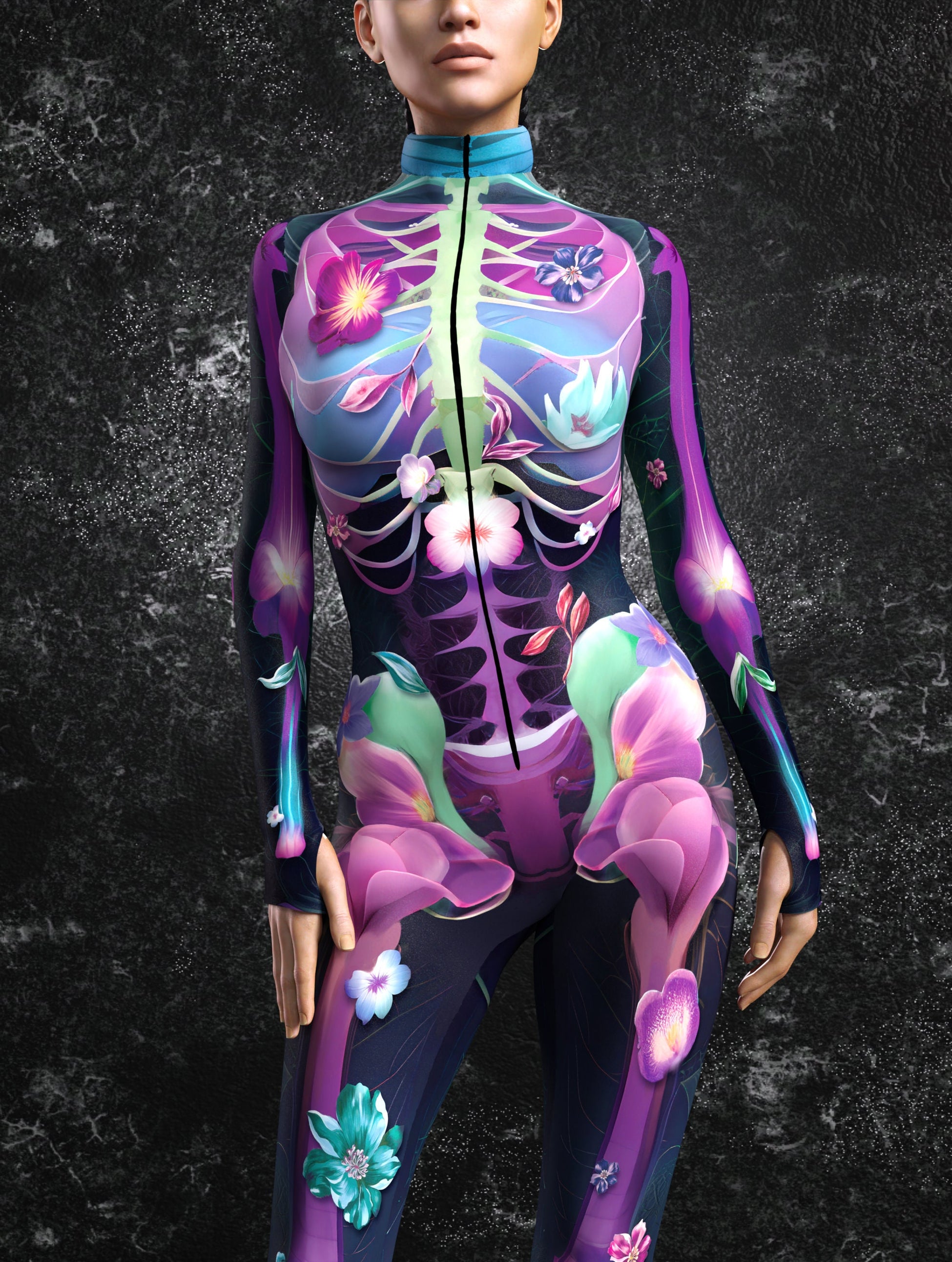 Cosmic Flower Costume 2