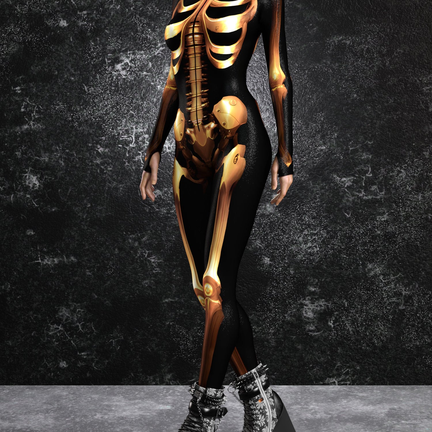 Bolted Cage Costume 3