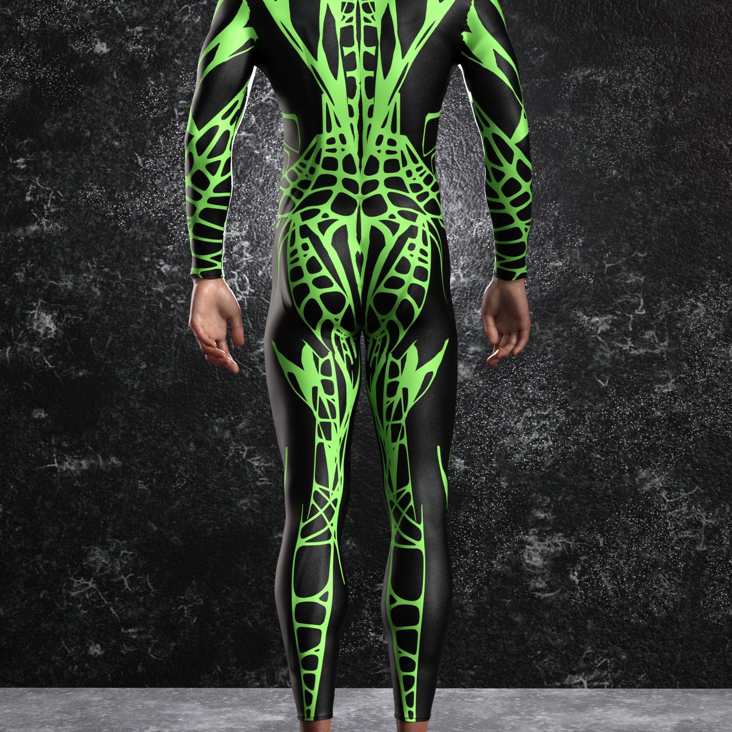 Arachna UV Green Male Costume Club