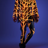 Arachna UV Orange Male Costume