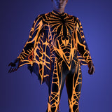 Arachna UV Orange Male Costume