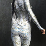 Dragon Empress Silver Costume