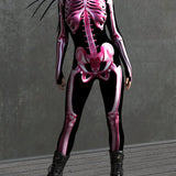 Cotton Candy Skeleton Bodysuit