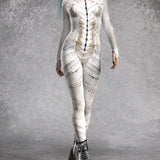 Dragon Empress Silver Costume