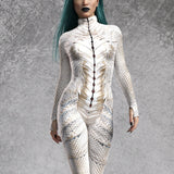 Dragon Empress Silver Costume