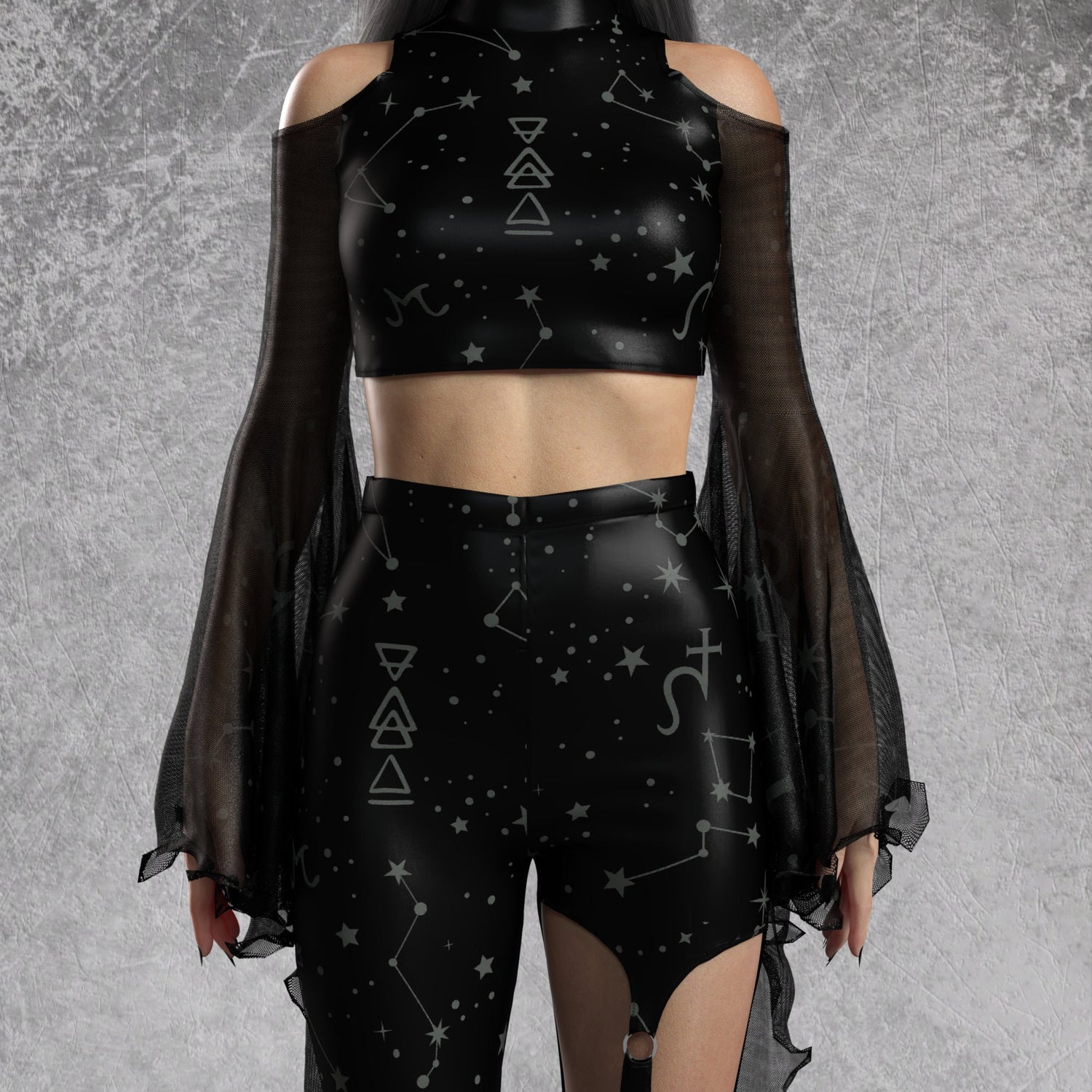 Astra Grey Cold Bell Top Black