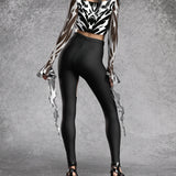 Sign Of Damnation White Trumpette Leggings Set