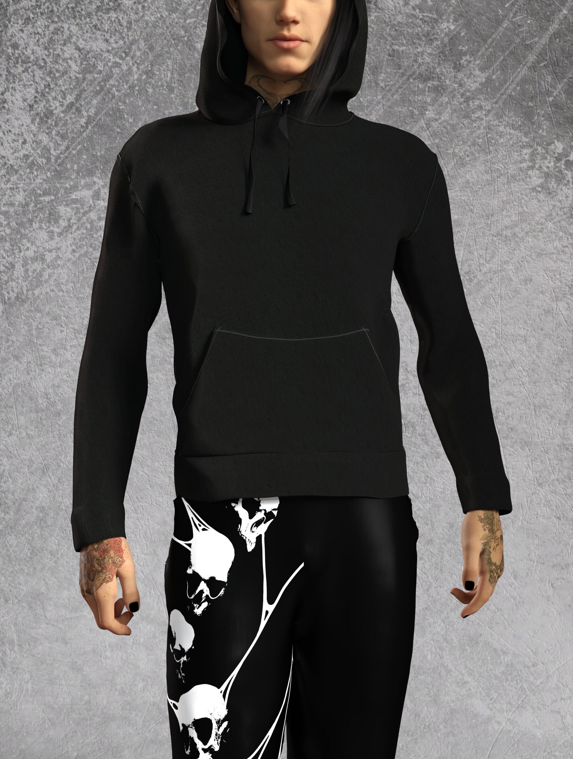 Amnesia Male Regular Pants 2
