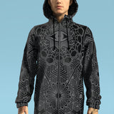 Hypnosis Male Zippy Hoodie