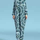 Crystalflake Blue Onesie