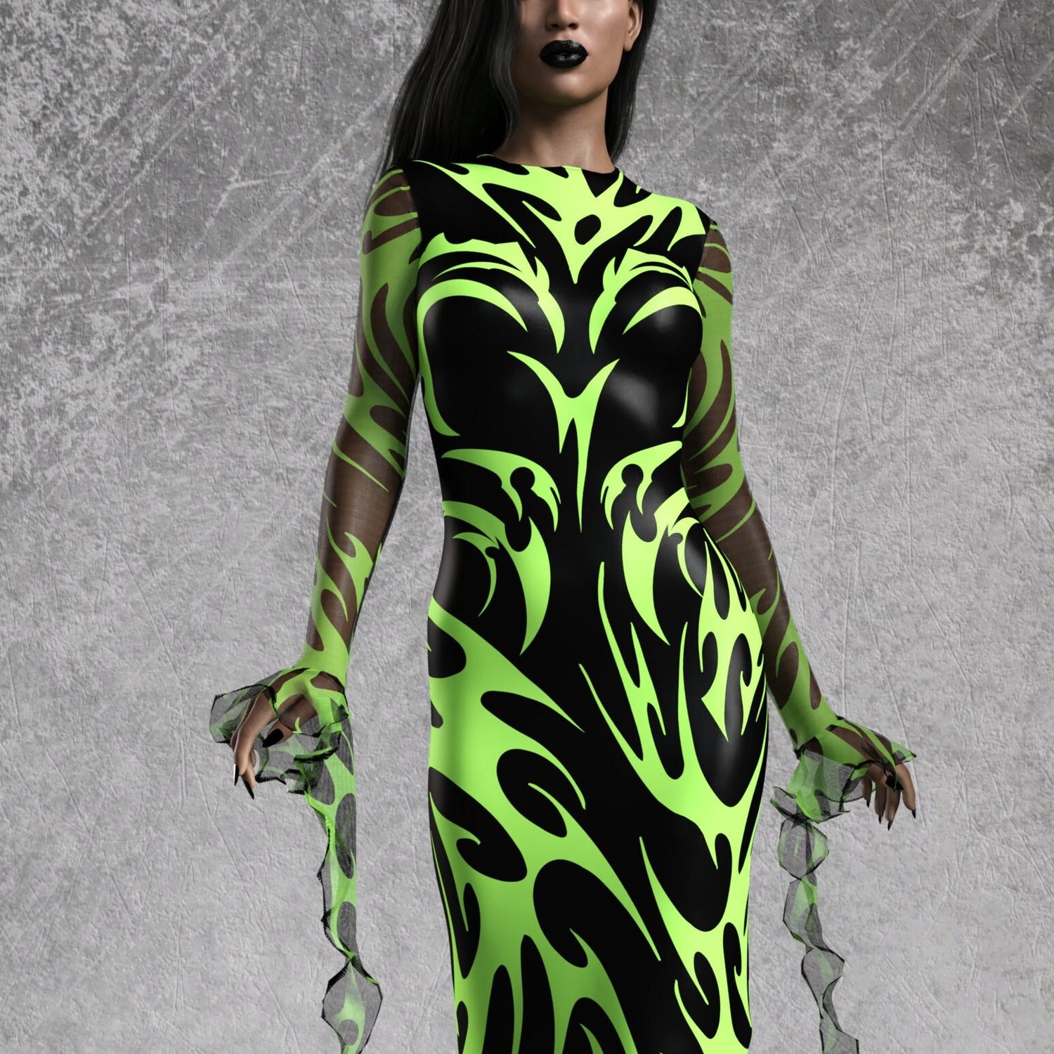 Saturnia Toxic Pencil Dress