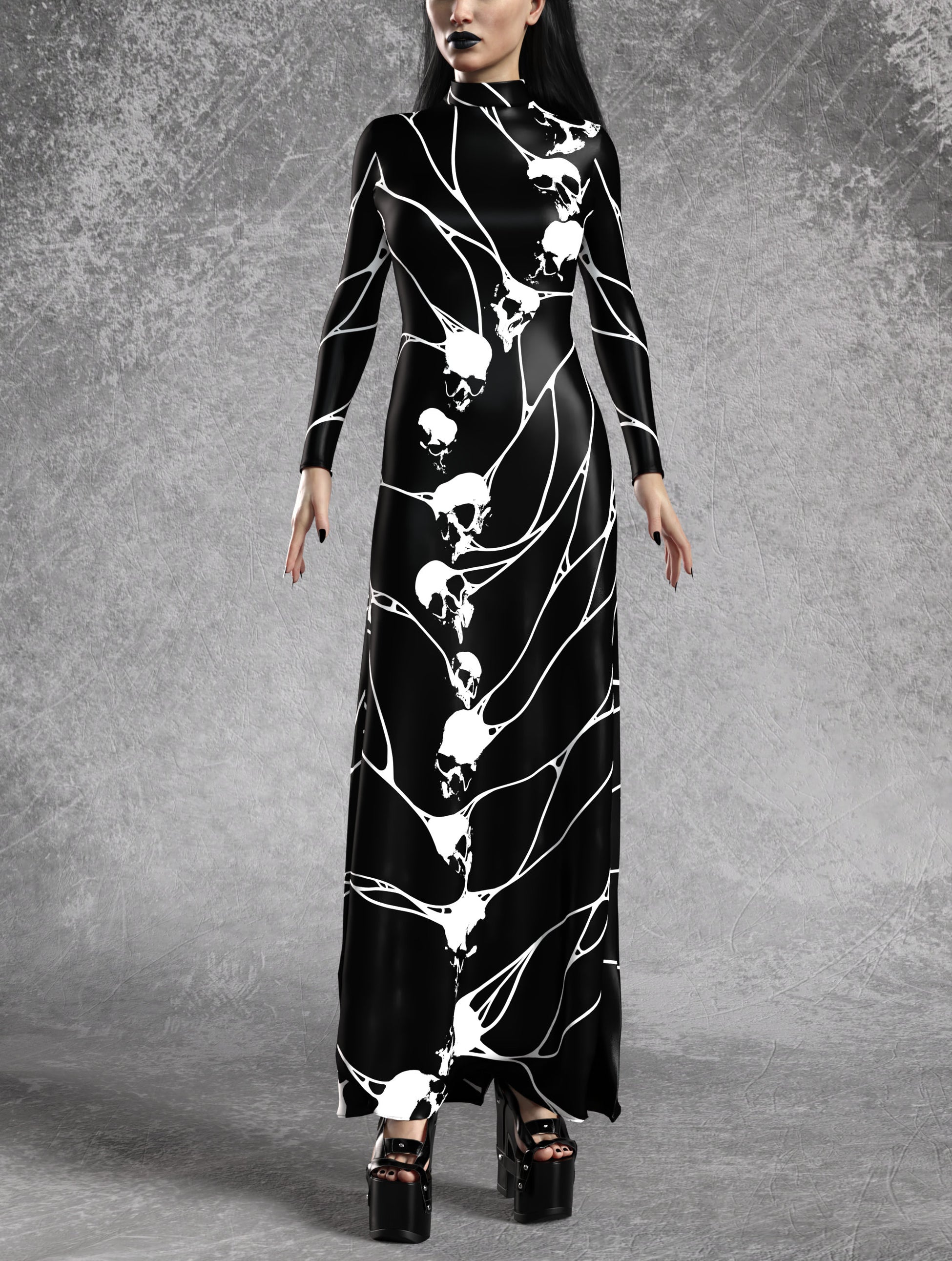 Amnesia Classic Sleeved Dress 2