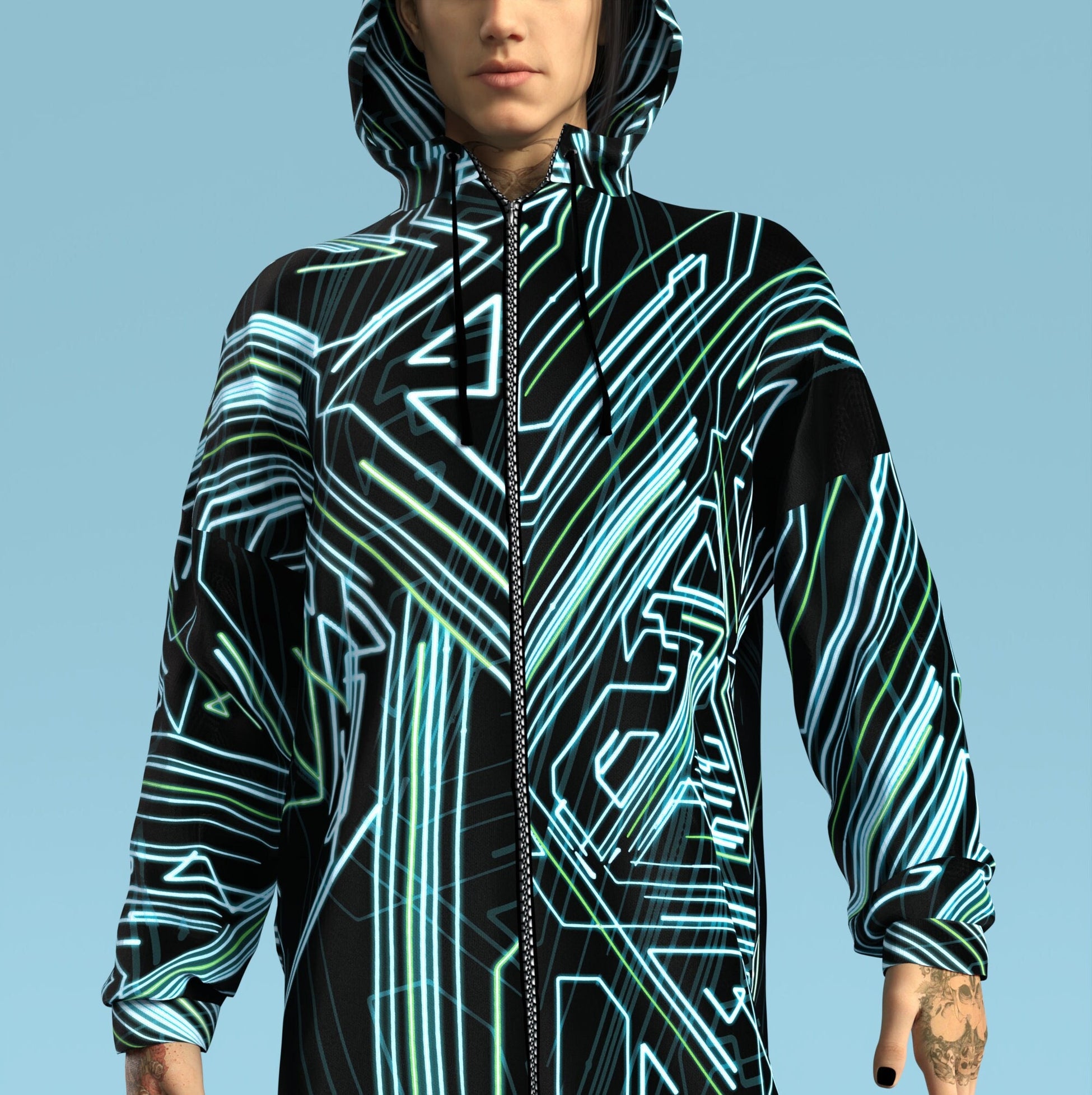 Cozyware Male Zippy Hoodie 1