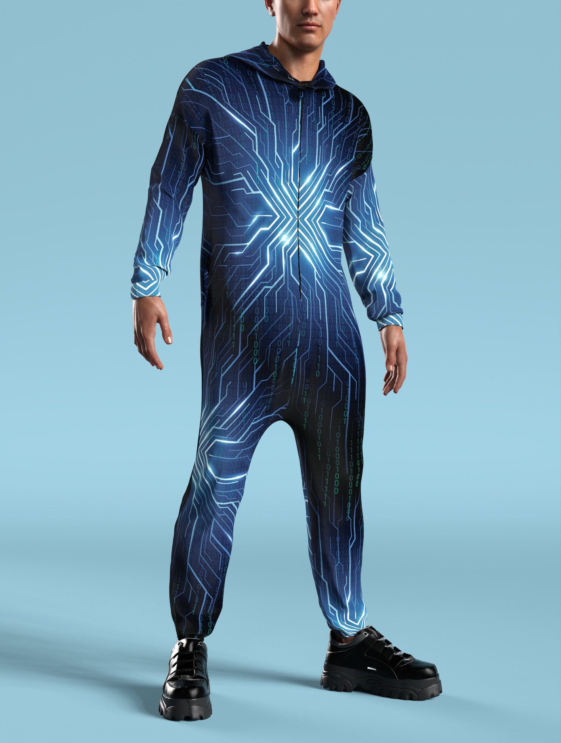 Source Grid Male Onesie 1