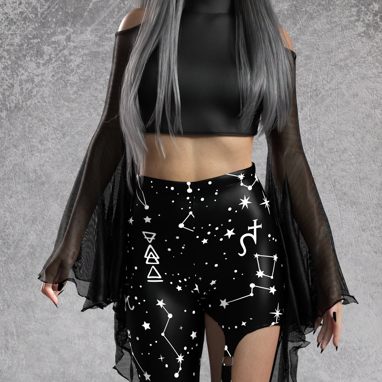 Astra White Leggings 3