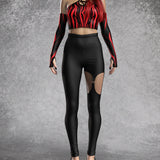 Heart Of Darkness Red Pentagram Skirt Set