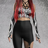 Unholy Pentagram Leggings Set