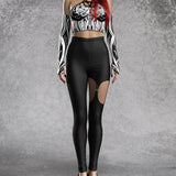 Unholy Pentagram Leggings Set