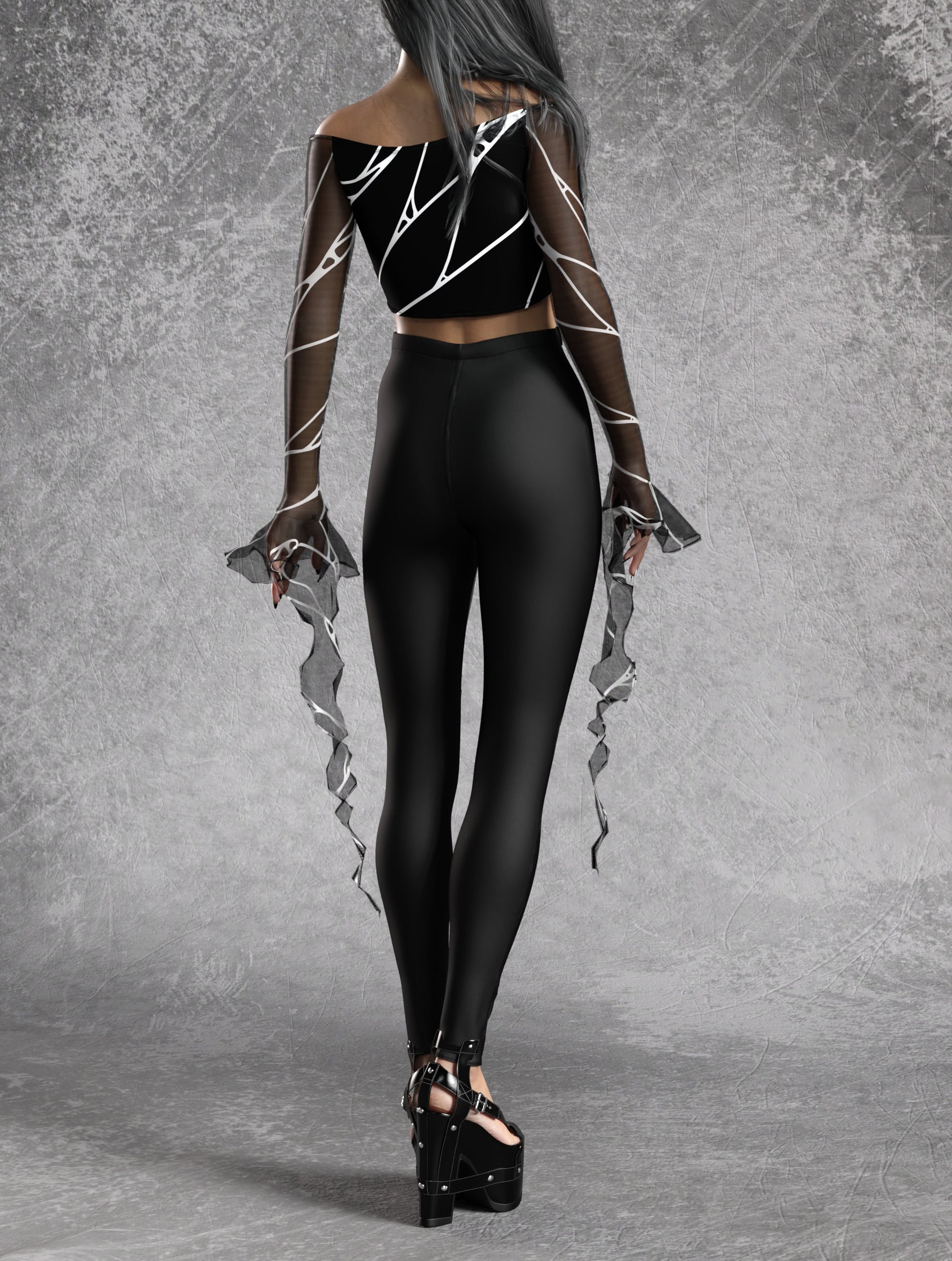 Amnesia Trumpette Leggings Set 2