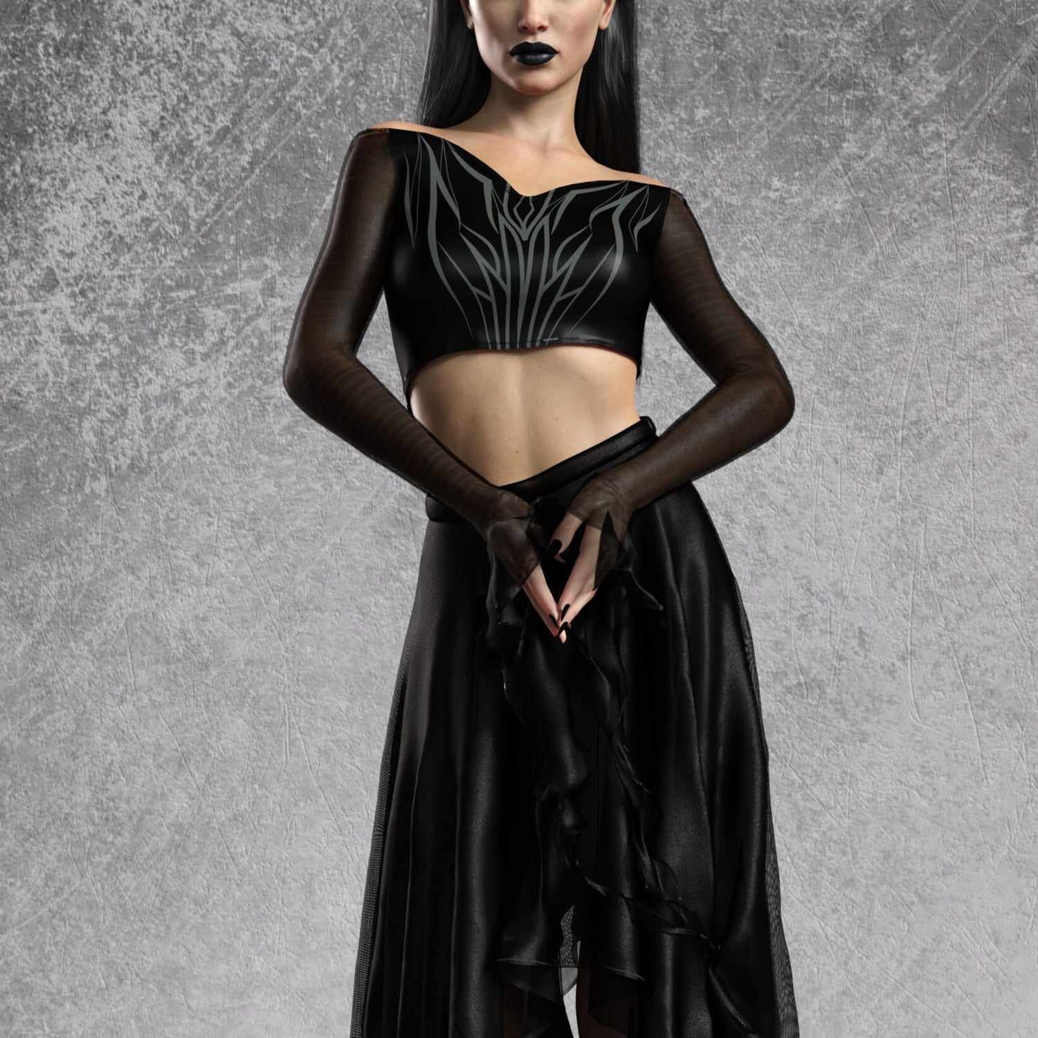 Waves Of Sorrow Trumpette Layered Set