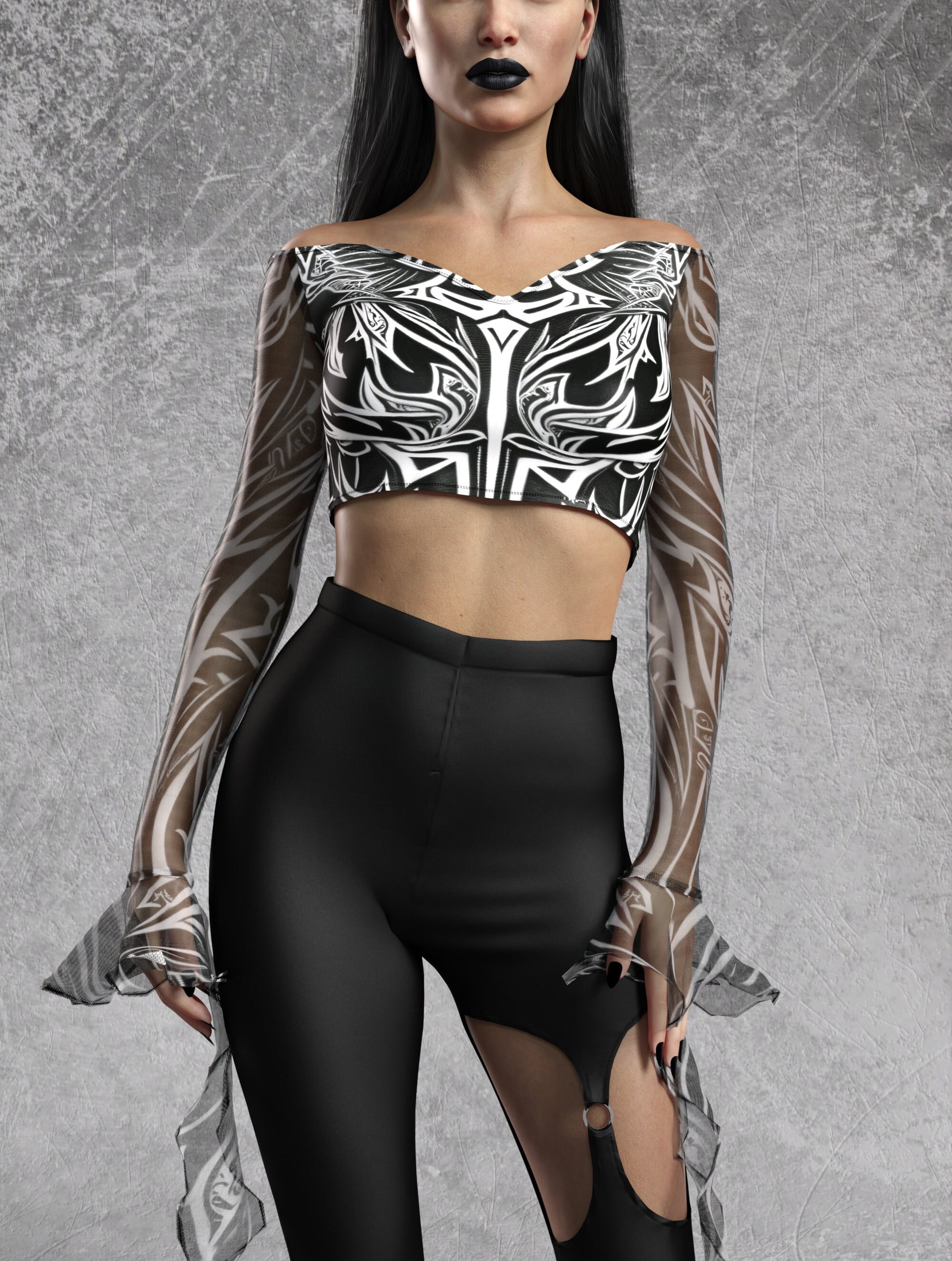 Solar Oblivion Trumpette Leggings Set 1