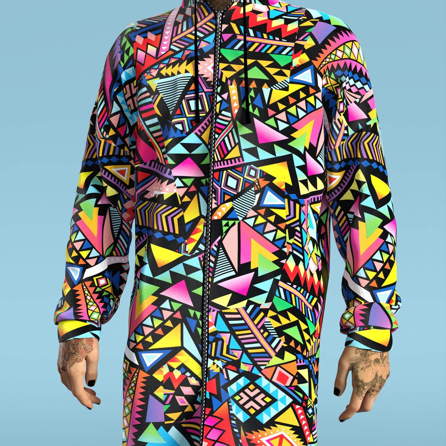 HnM2 Male Zippy Hoodie Holiday