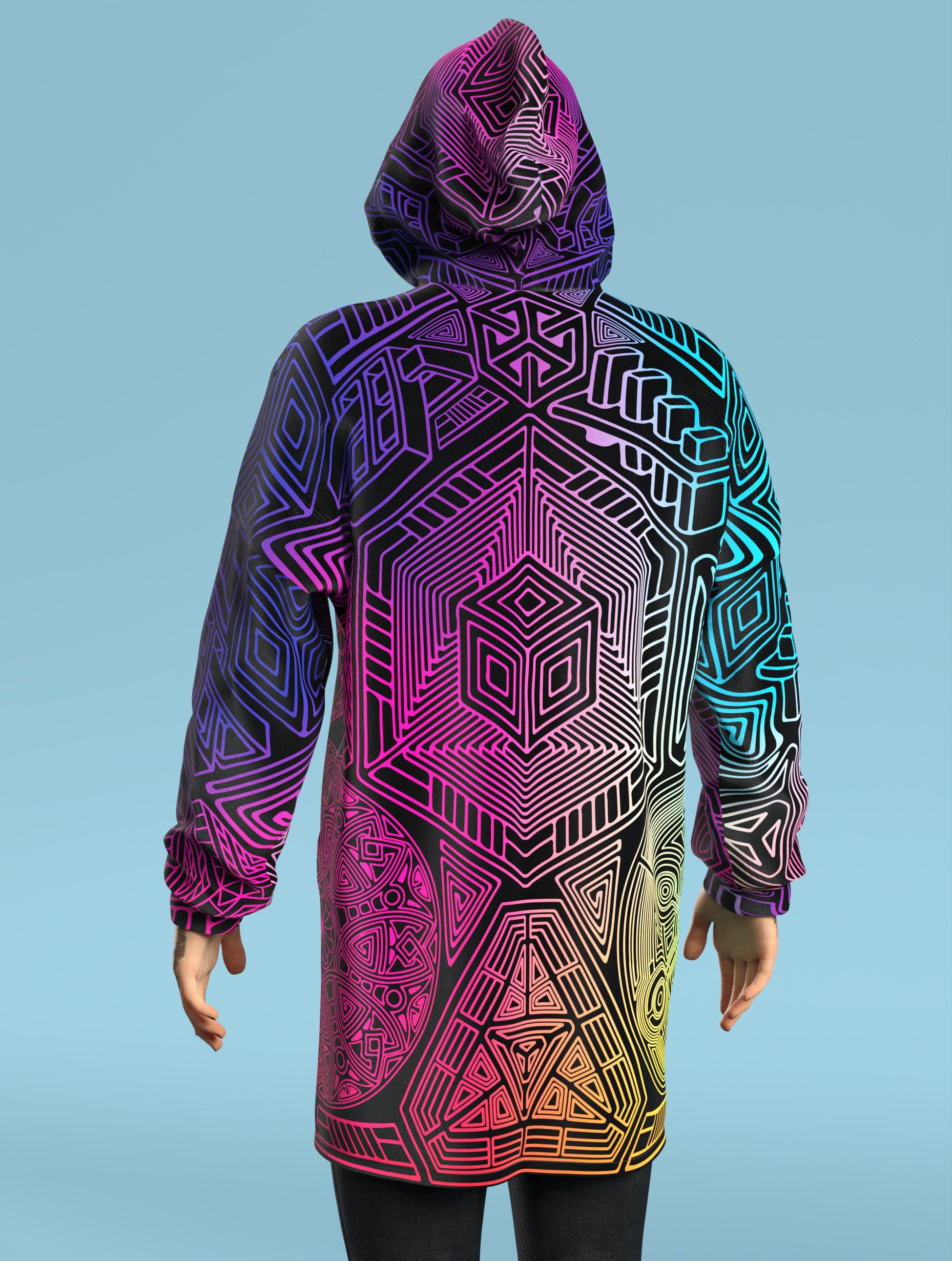 Altered Senses Male Zippy Hoodie 2