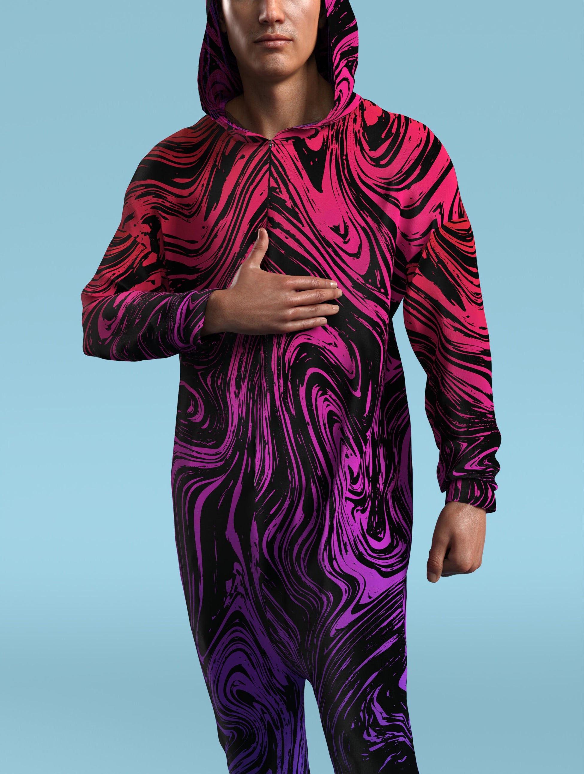 Interference Male Onesie 2