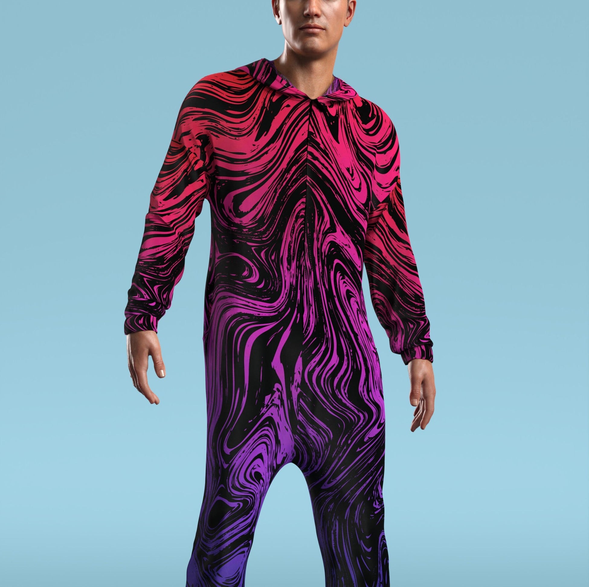 Interference Male Onesie 1