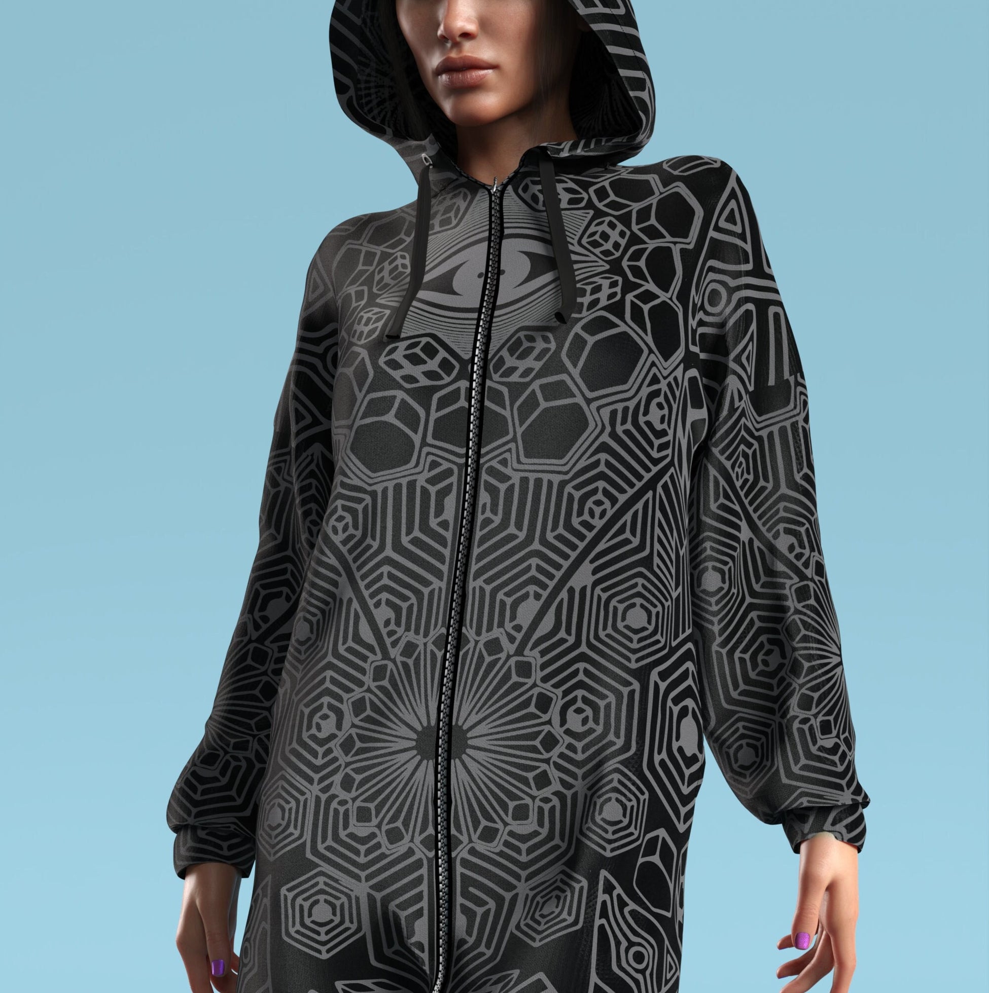Hypnosis Zippy Hoodie 1
