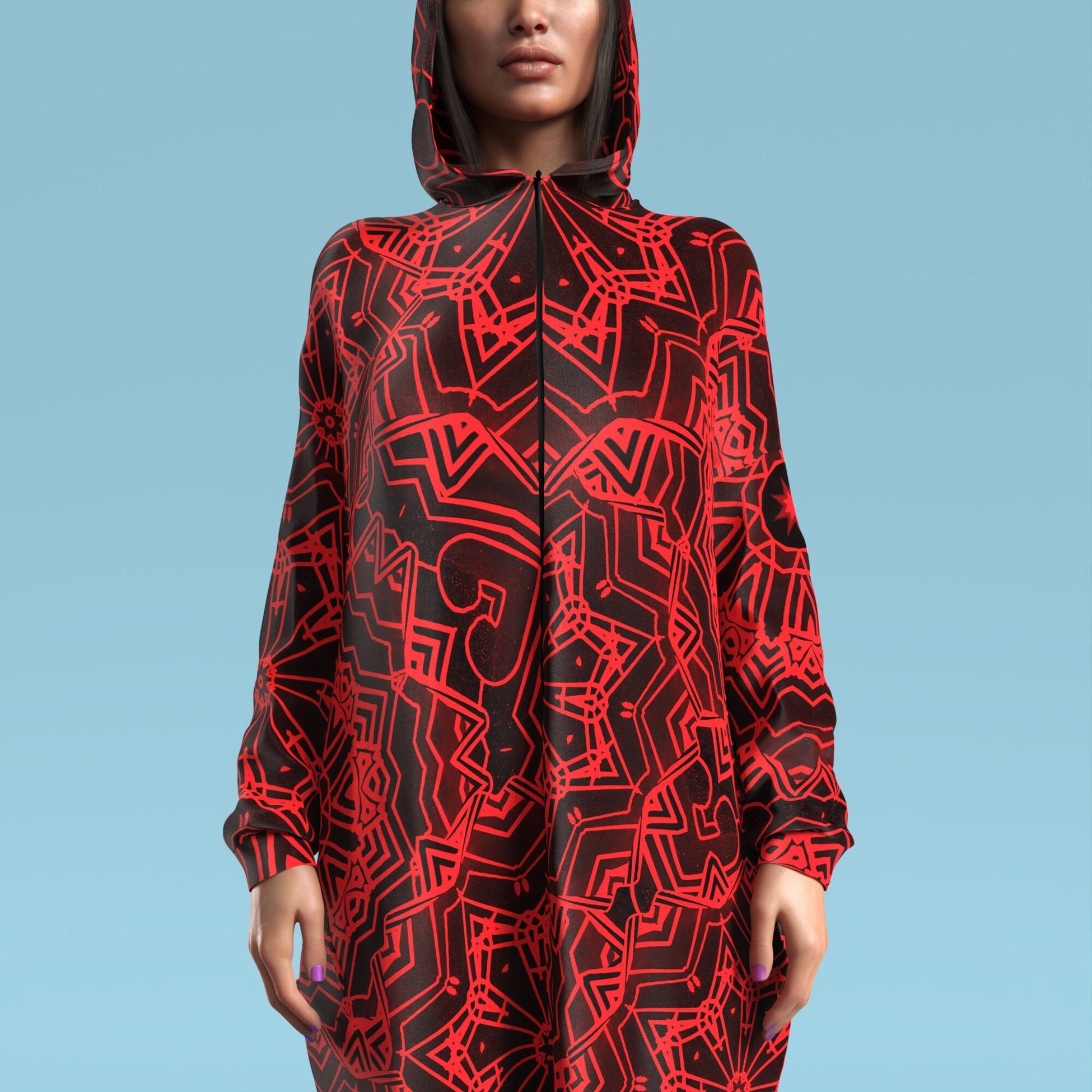 Crystalflake Red Onesie 1