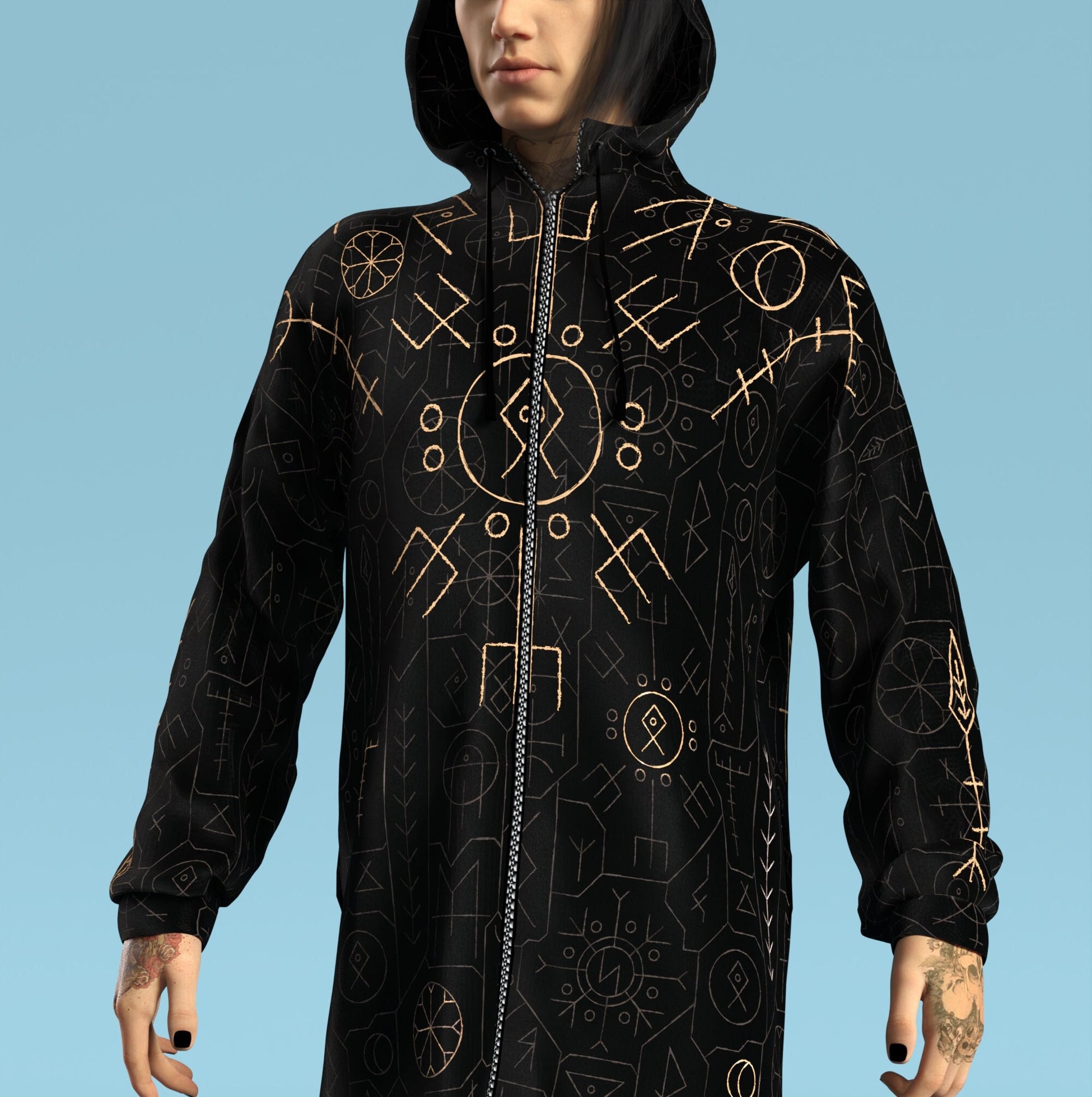 Leira Male Zippy Hoodie 1
