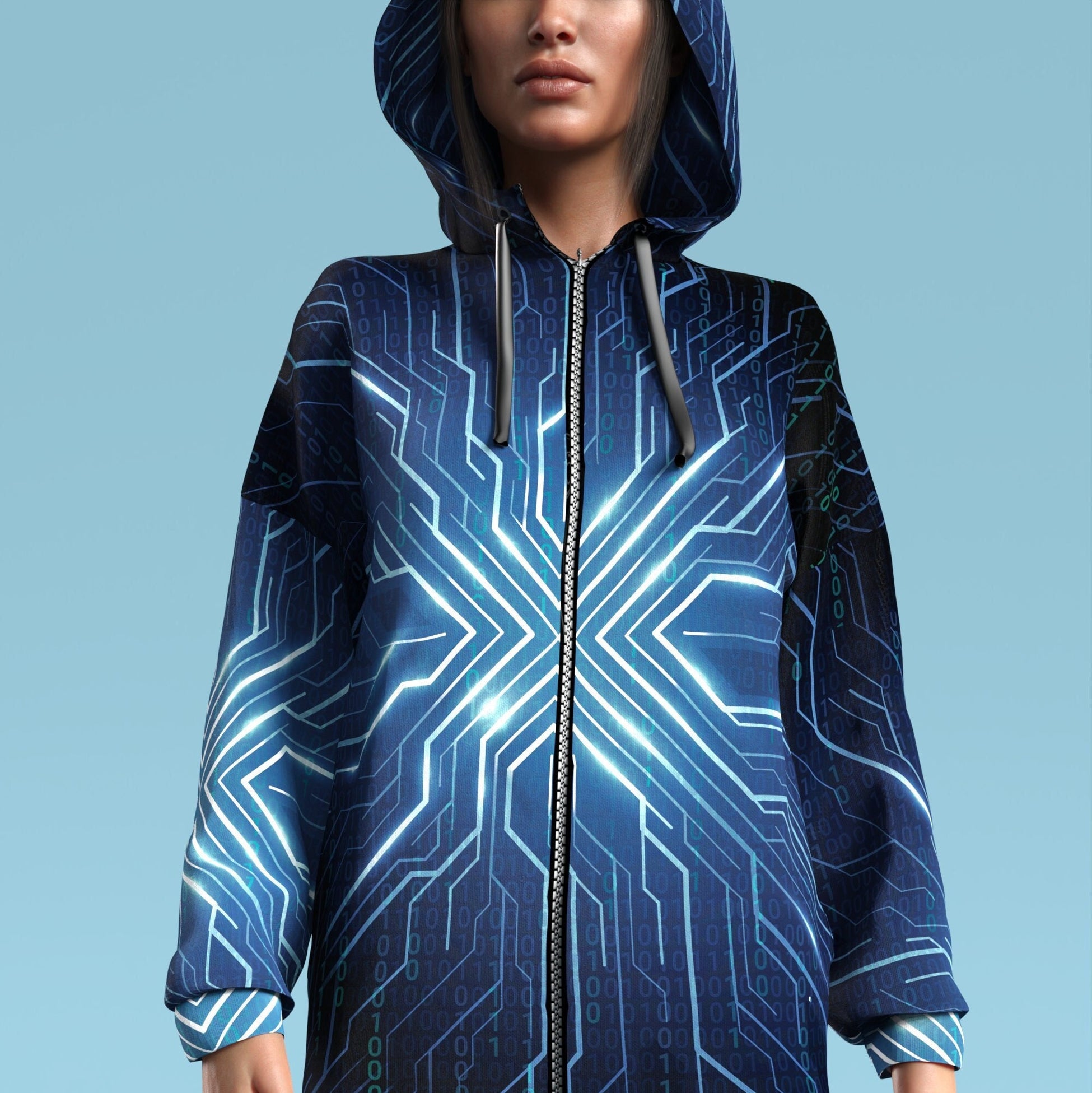 Source Grid Zippy Hoodie 1