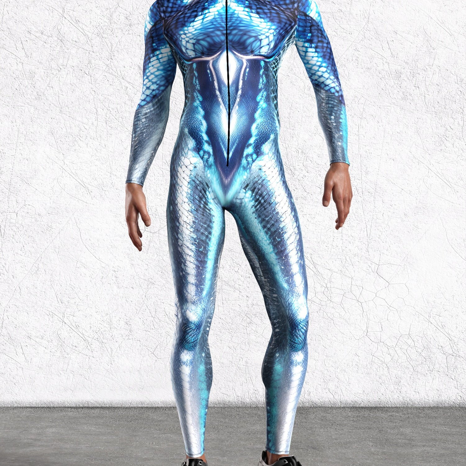 Men Blue Lagoon Male Costume