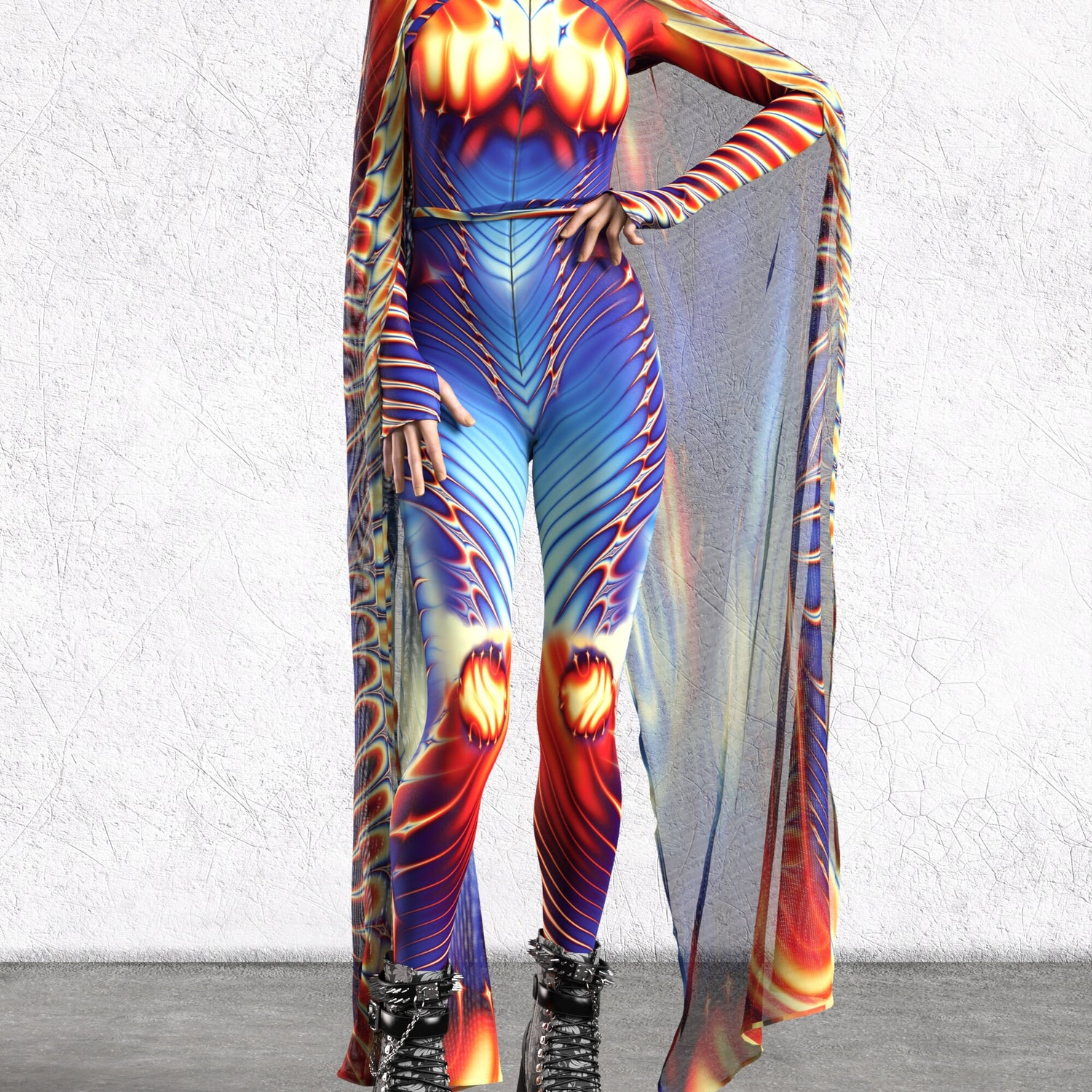 Ignition Mesh Wings Blue, Red