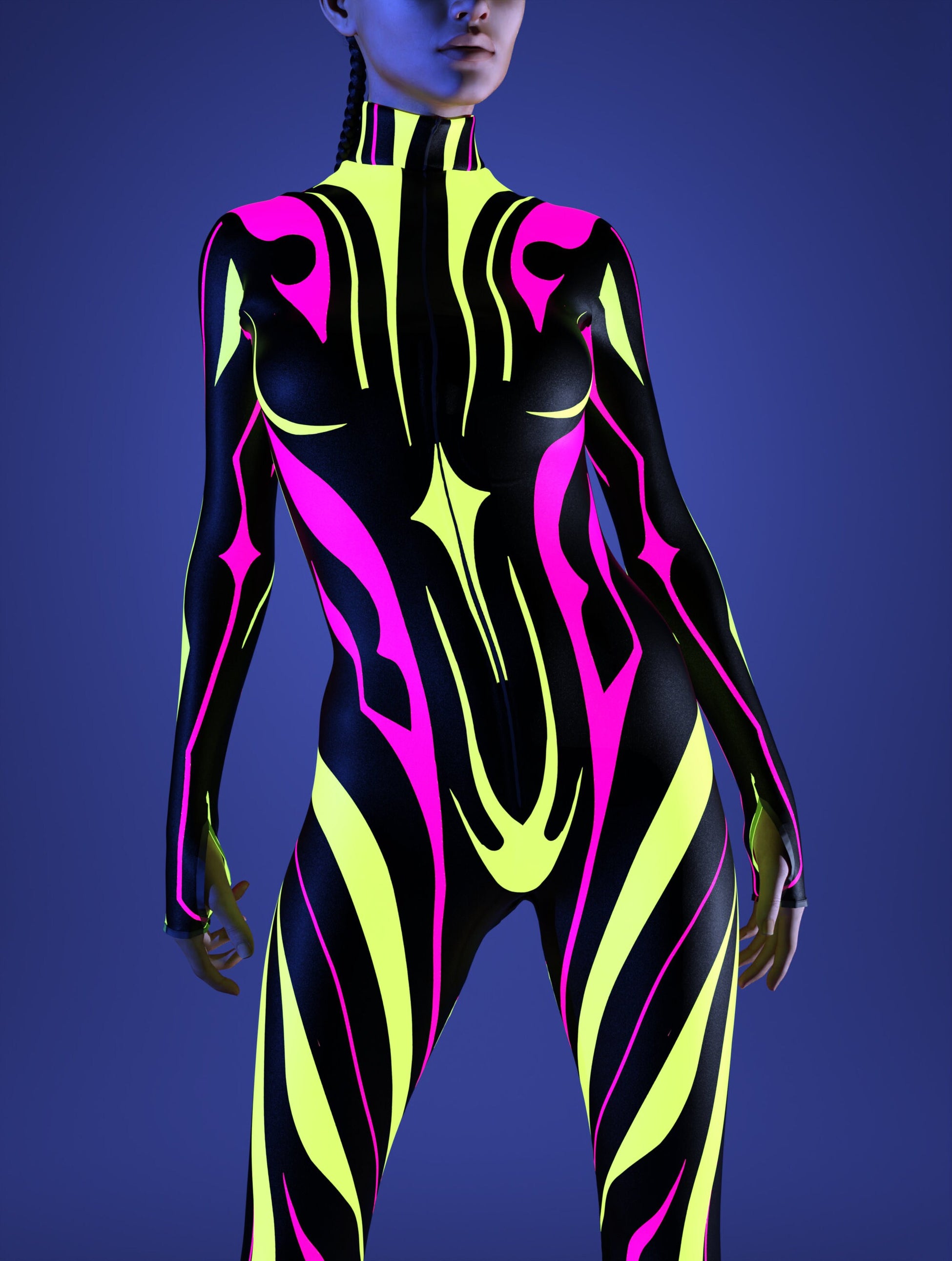 BuzzSaw Hybrid Pink Costume 1