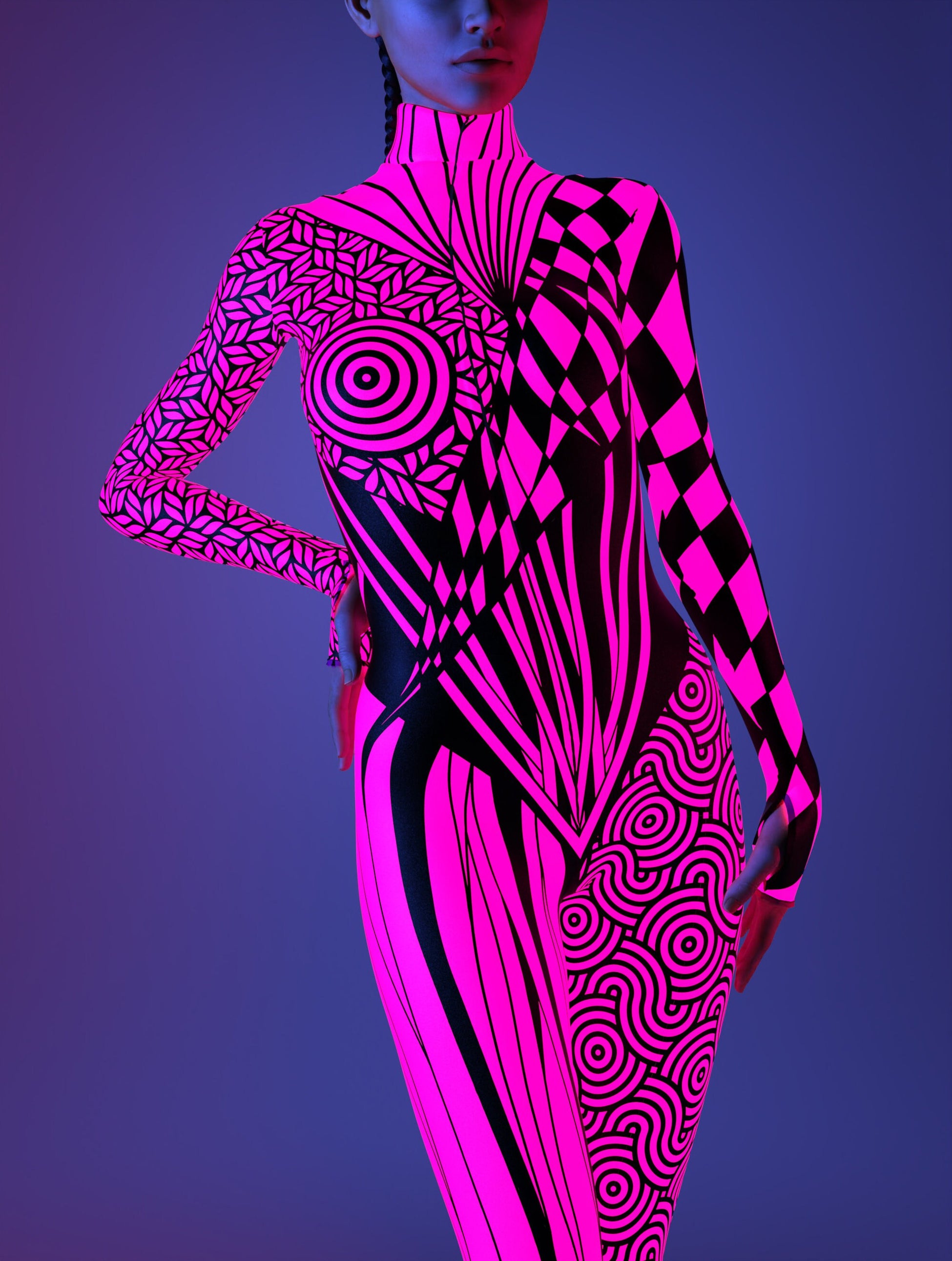Chaotique Pink Costume 1
