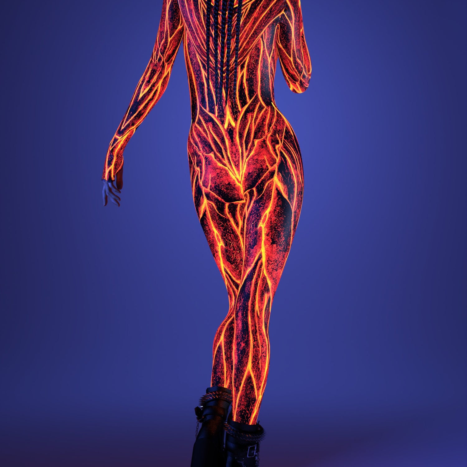 Lava Burst Costume 8
