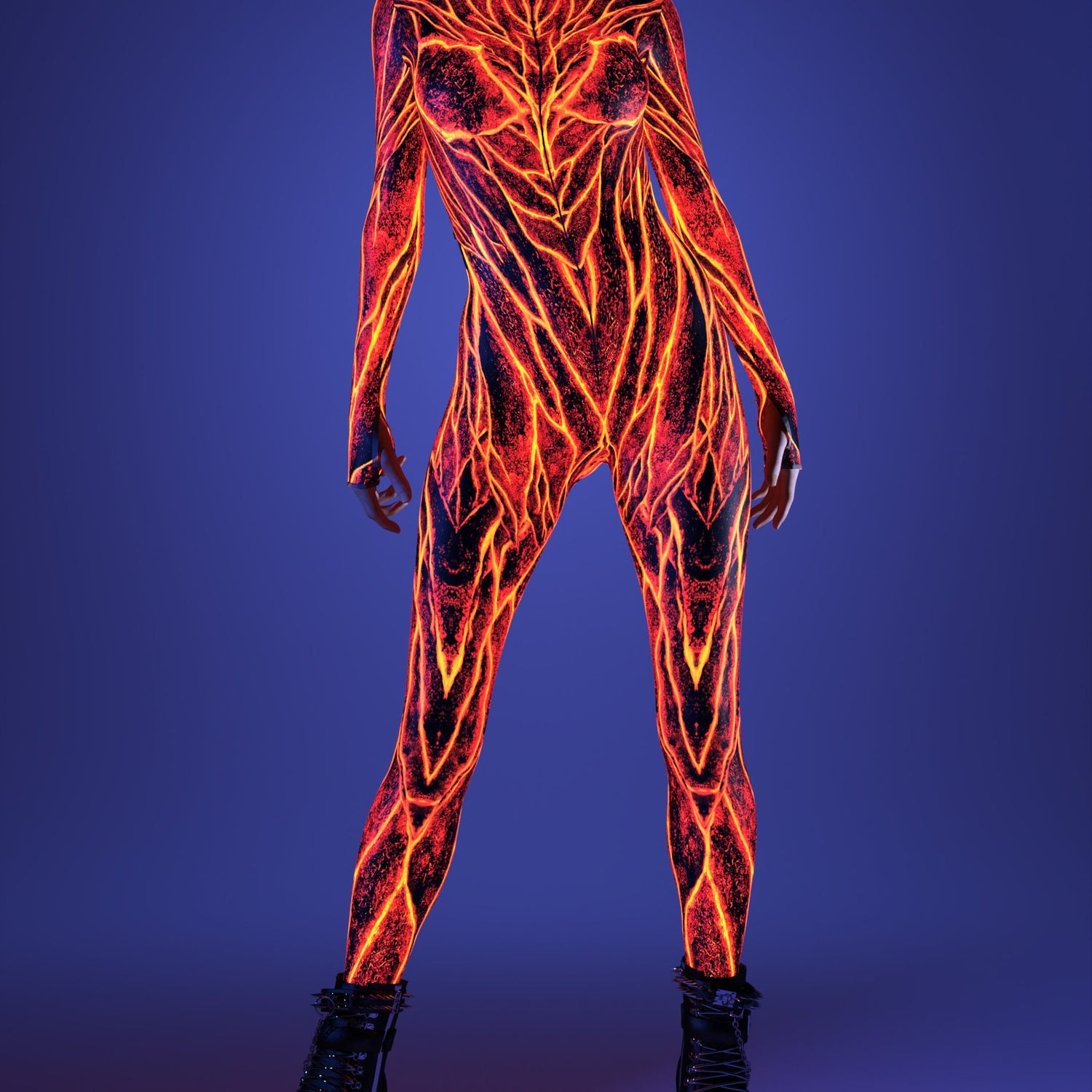 Lava Burst Costume 7